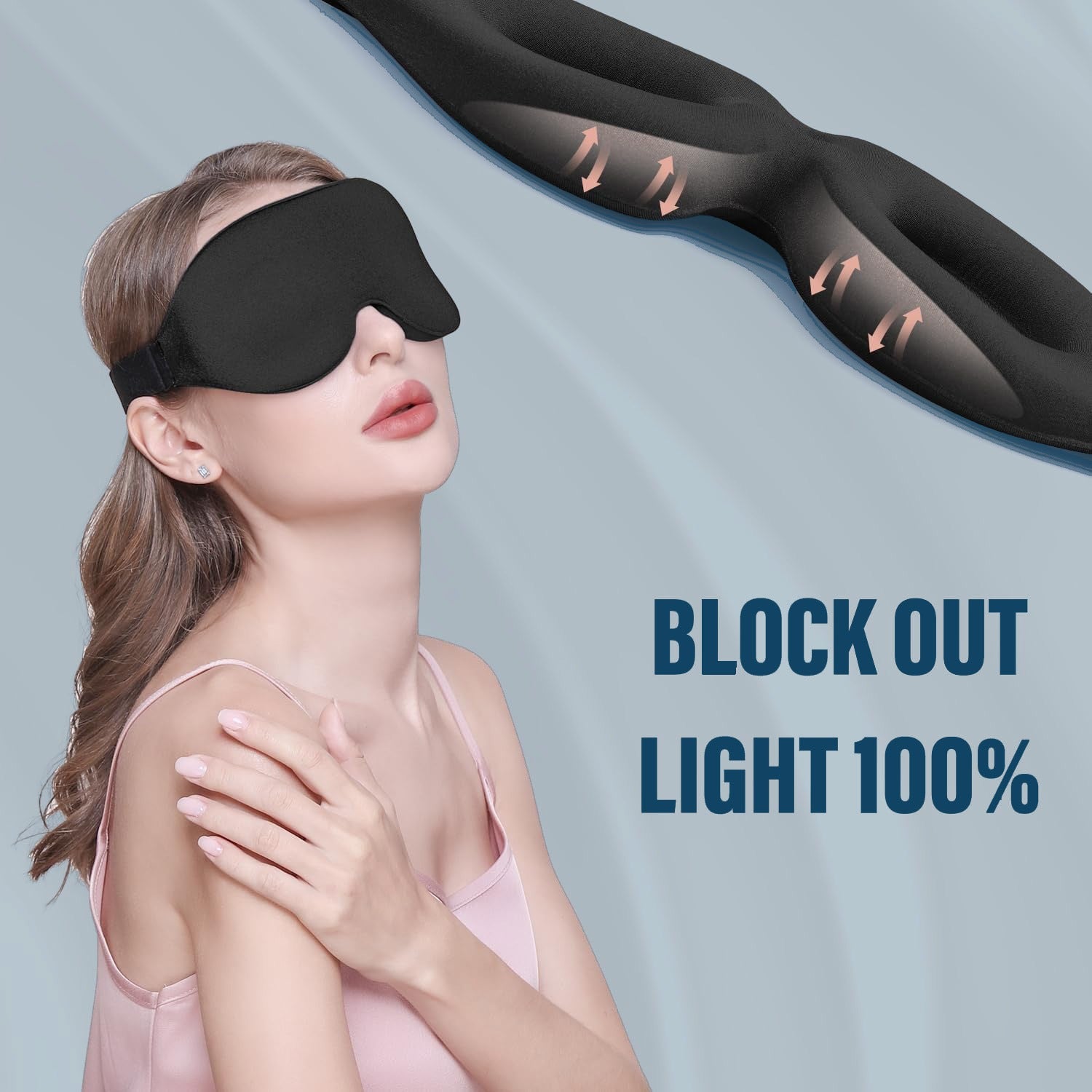 Sleep Mask for Side Sleepers