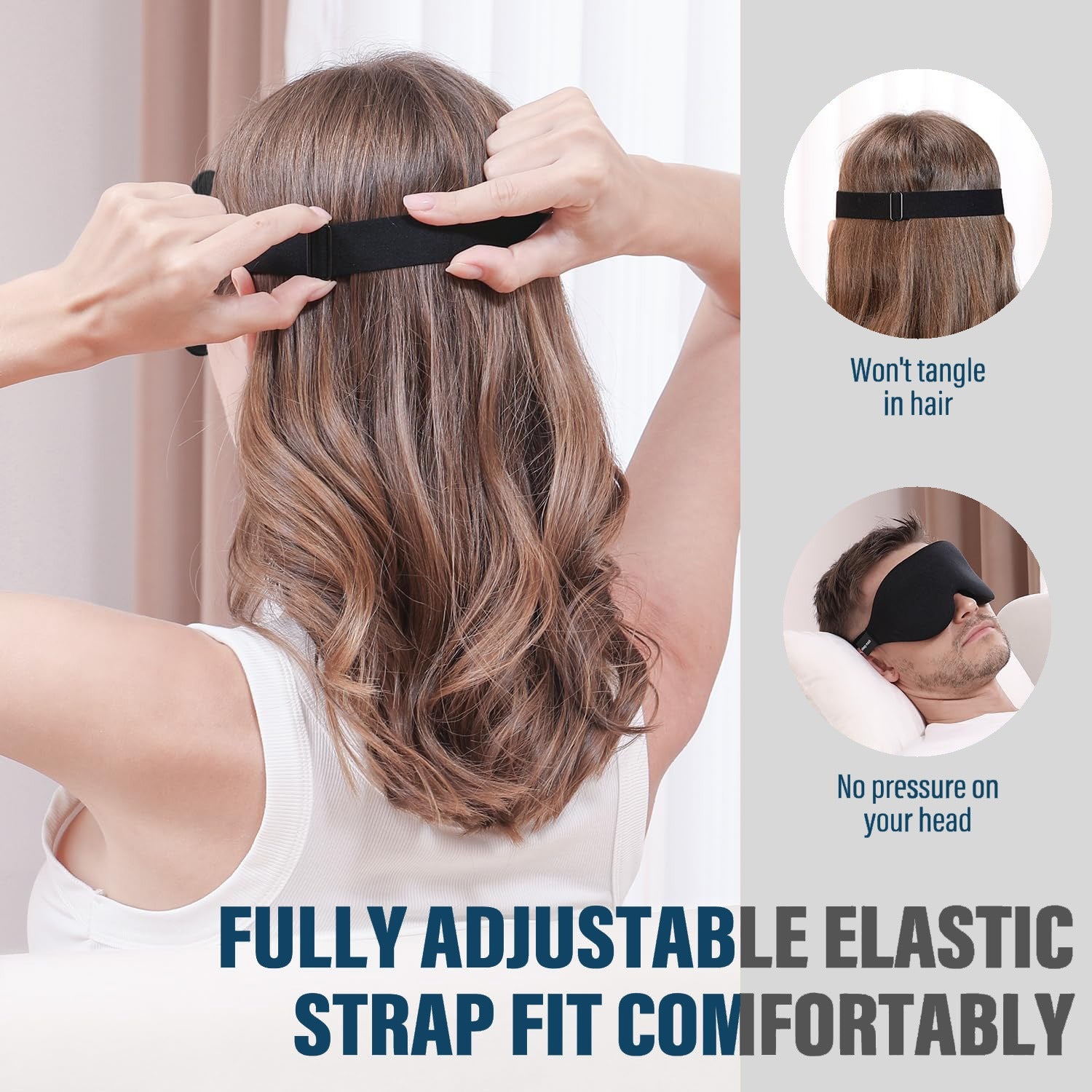 Sleep Mask for Side Sleepers