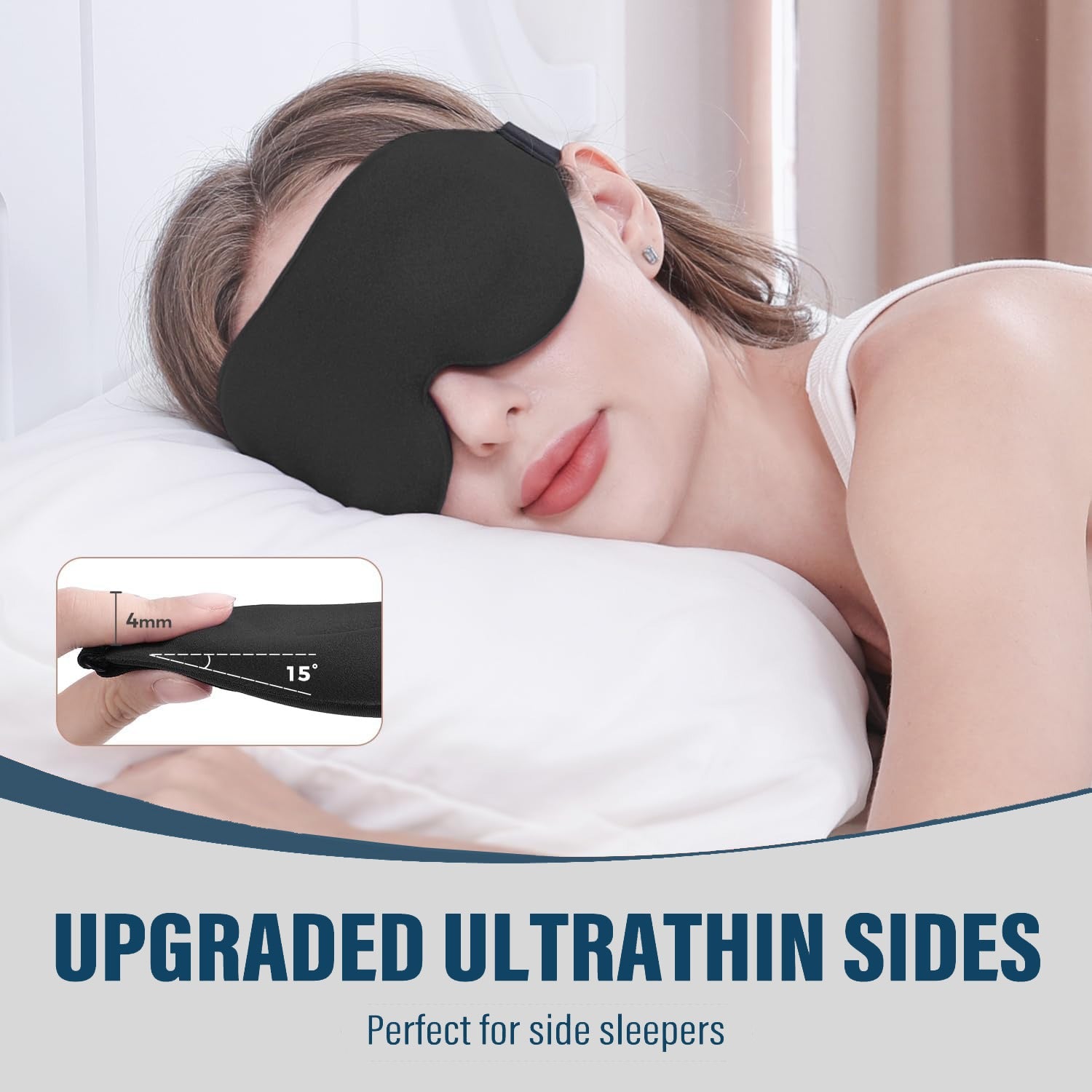 Sleep Mask for Side Sleepers