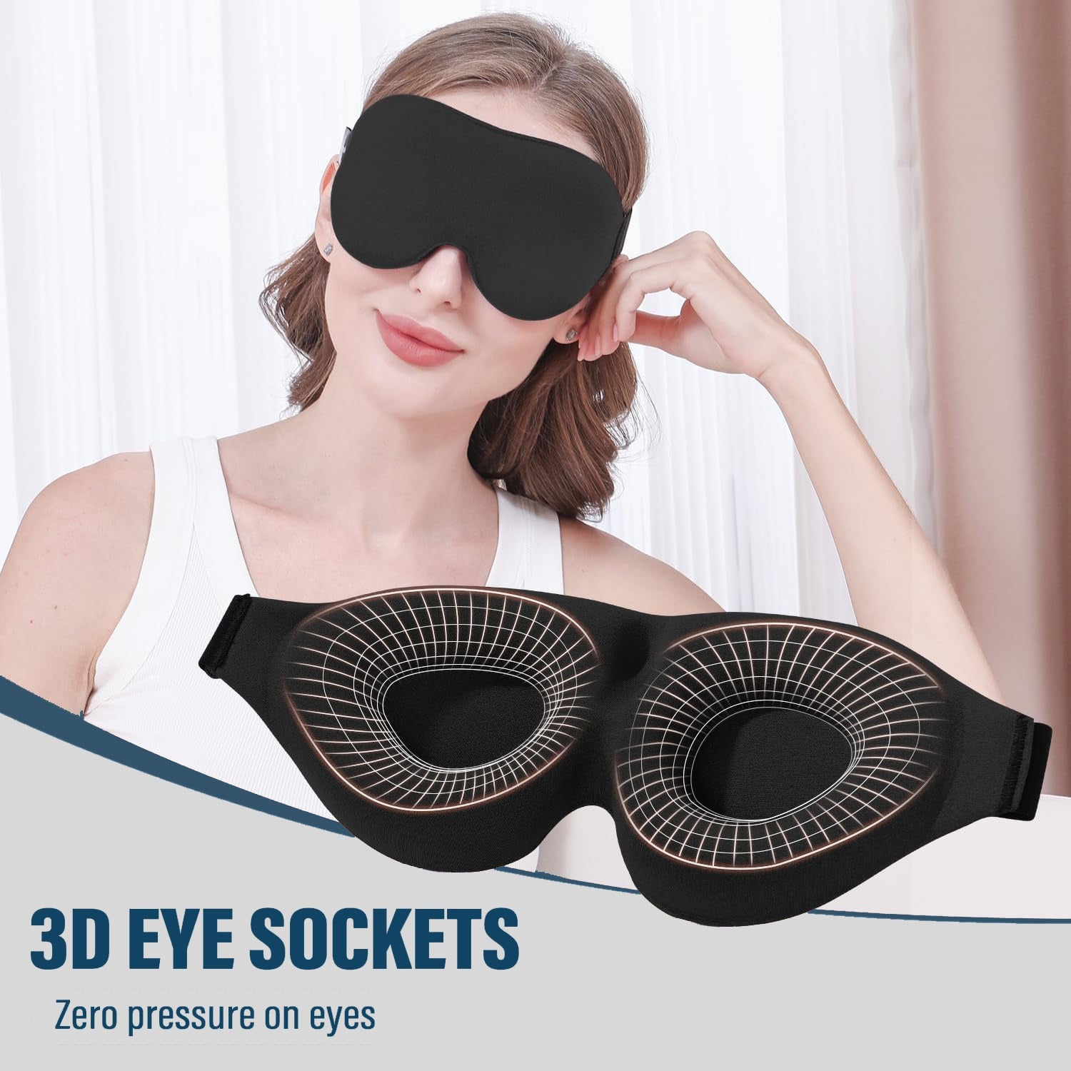 Sleep Mask for Side Sleepers